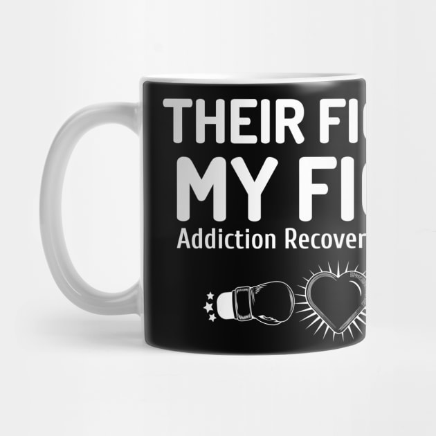 Addiction Recovery Awareness by victoria@teepublic.com